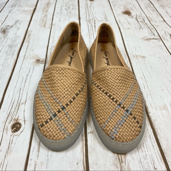 Free People Santorini Slip on Woven Sneakers Sz 39‎ - Picture 4 of 12